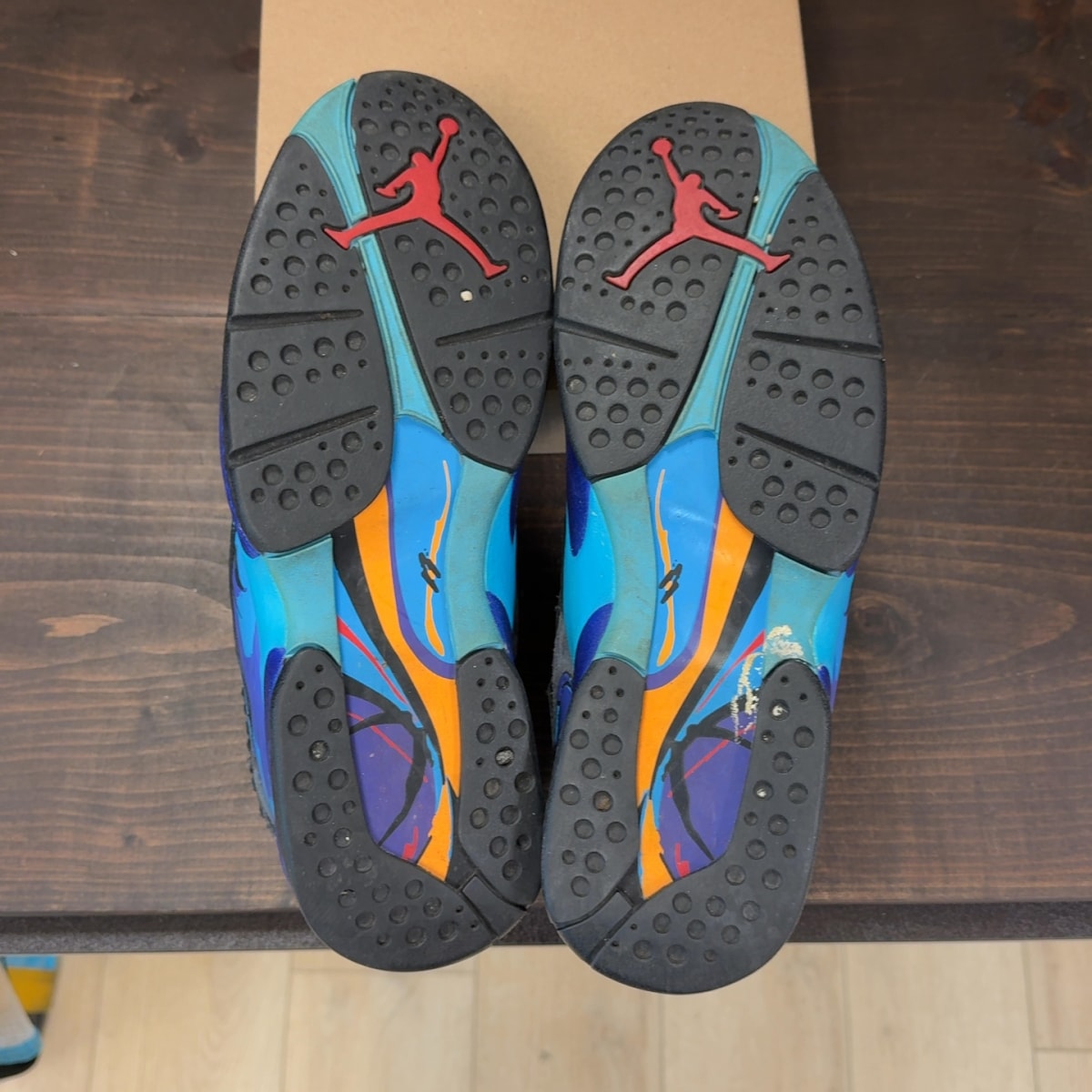 Jordan 8 Retro Aqua (2015) Size 11 (Pre-Owned) - Image 8