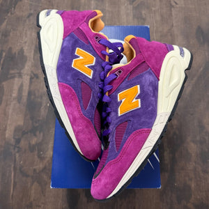 New Balance 990v2 MiUSA Teddy Santis Purple Yellow - Image 1