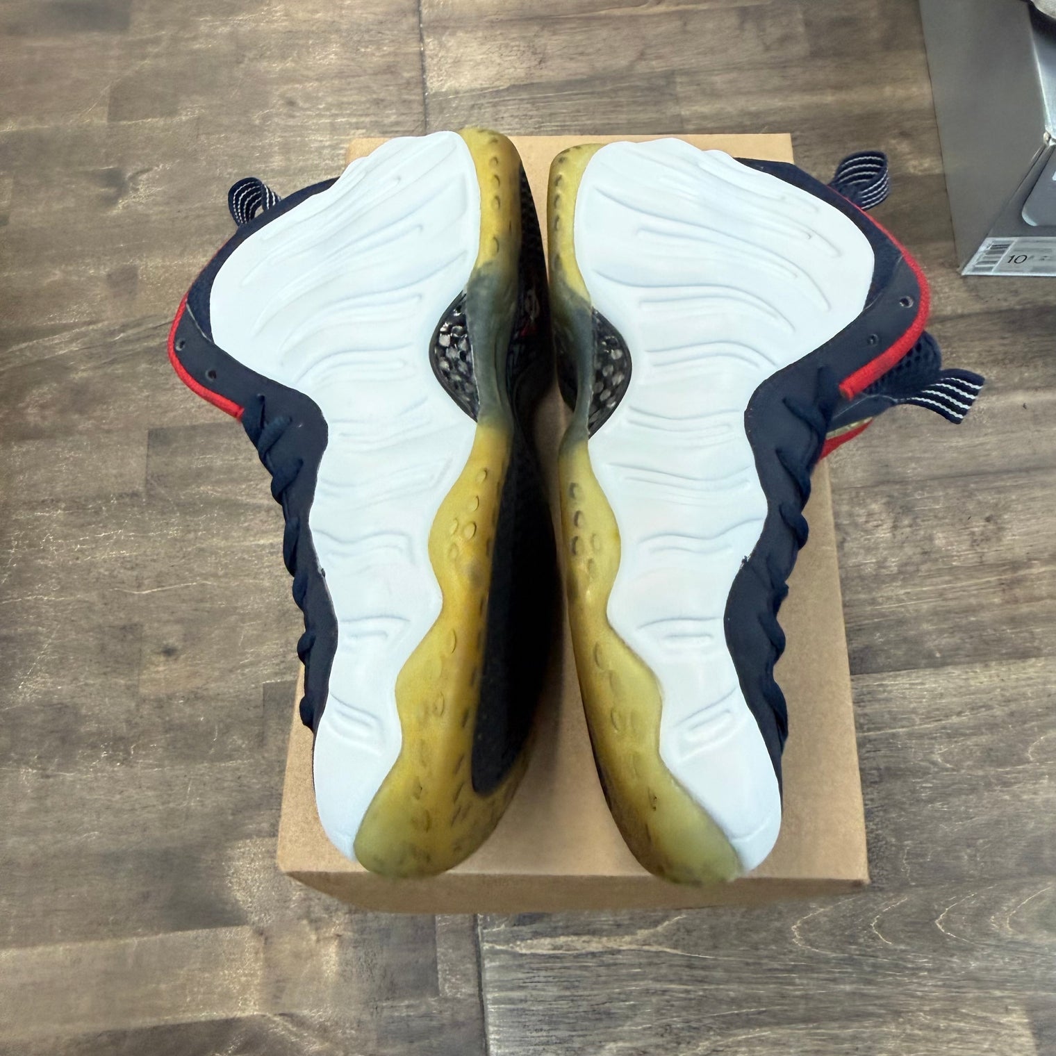 Olympic Nike Air Foamposite One (2016) (USED, No Box)