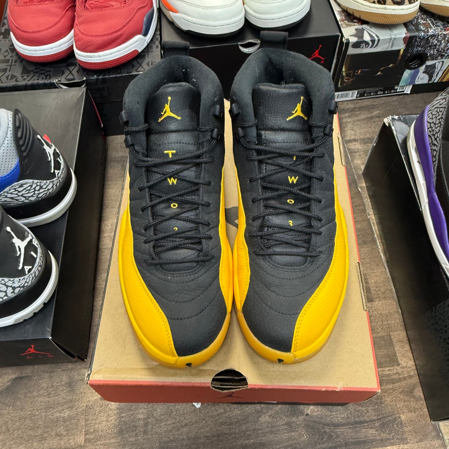 University Gold Jordan 12 Retro (USED)