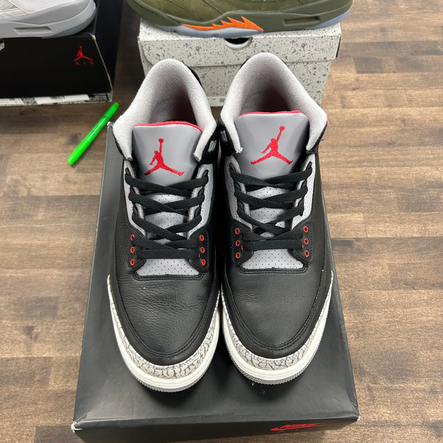 Black Cement Jordan 3 Retro (2024) (USED)