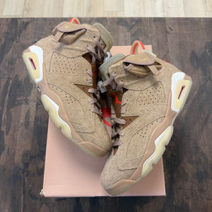 Jordan 6 Retro Travis Scott British Khaki - Image 1