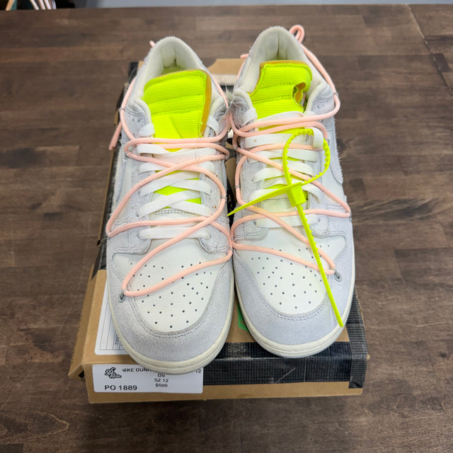 Lot 12 of 50 Off-White Dunk Low (USED)