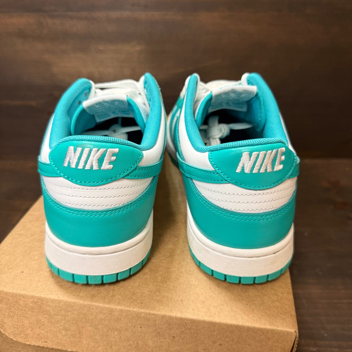 Nike Dunk Low Clear Jade Size 11 (Pre-Owned) - Image 4