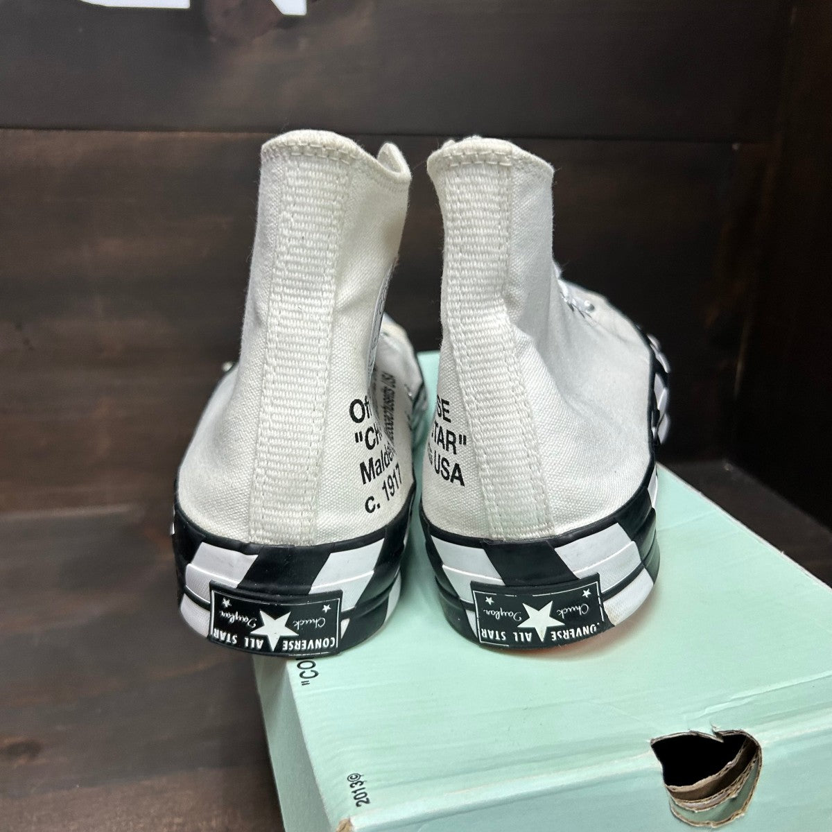 Converse Chuck Taylor All Star 70 Hi Off-White Size 11 (Pre-Owned) - Image 5