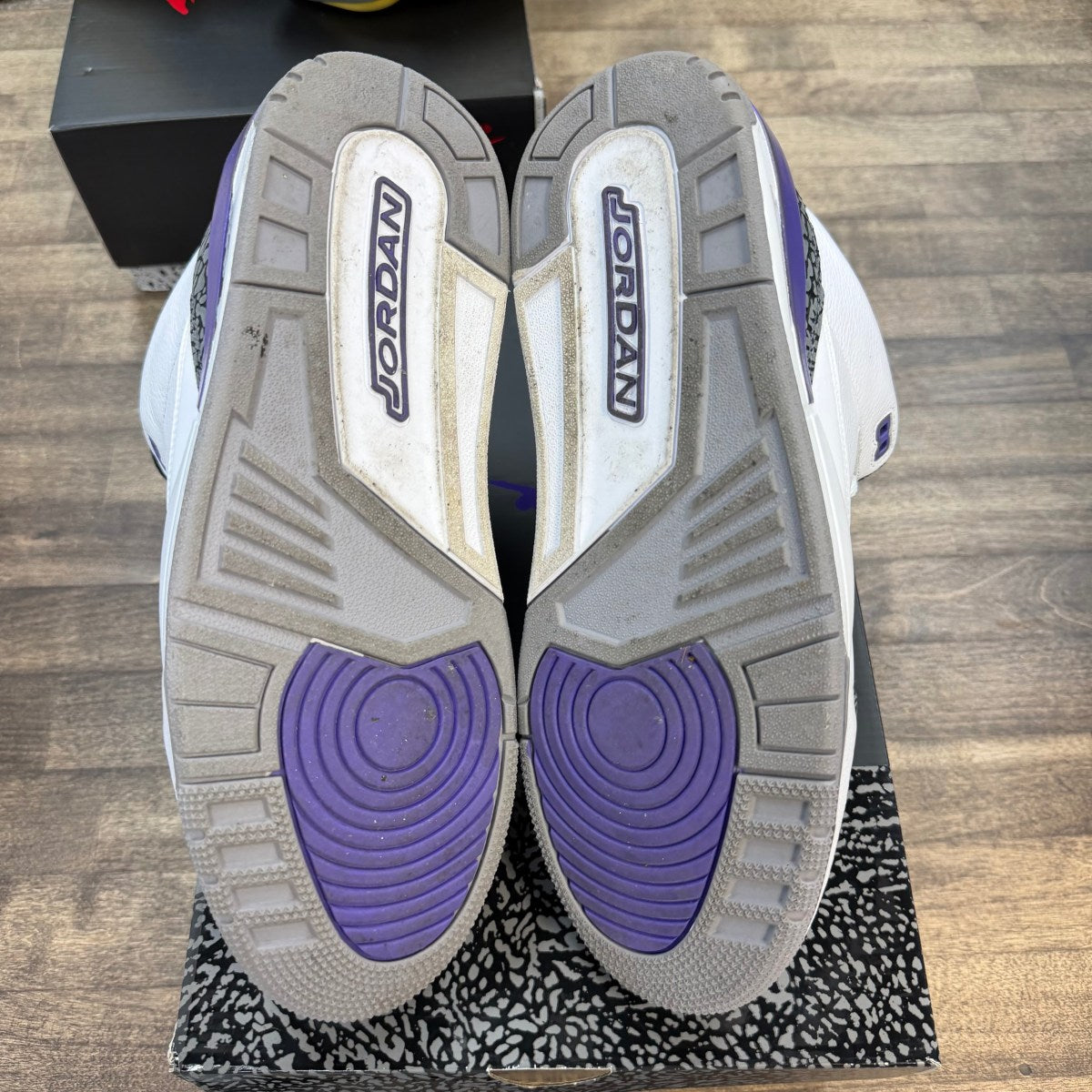 Jordan 3 Retro Dark Iris - Image 4