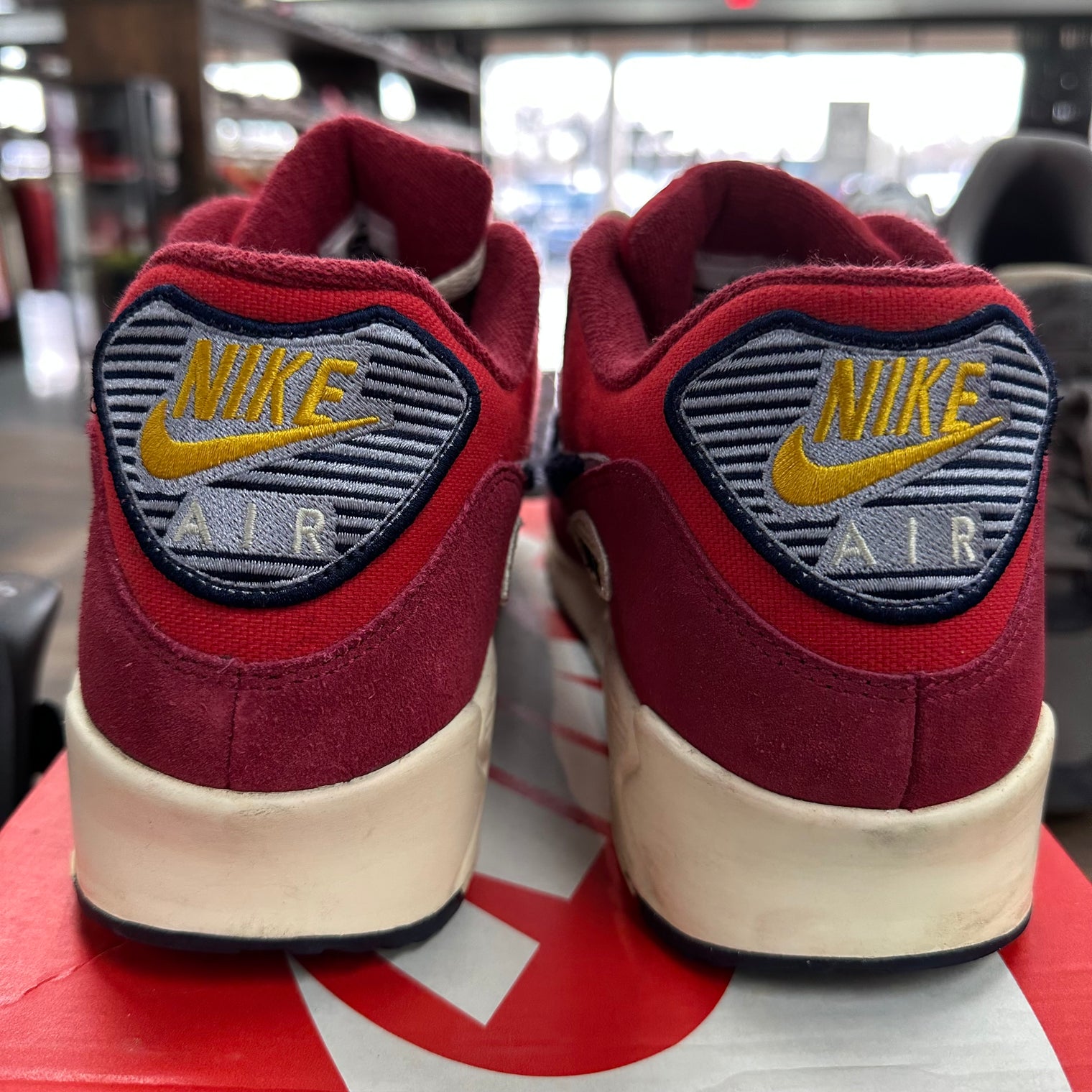 Varsity Pack University Red Nike Air Max 90 (USED)