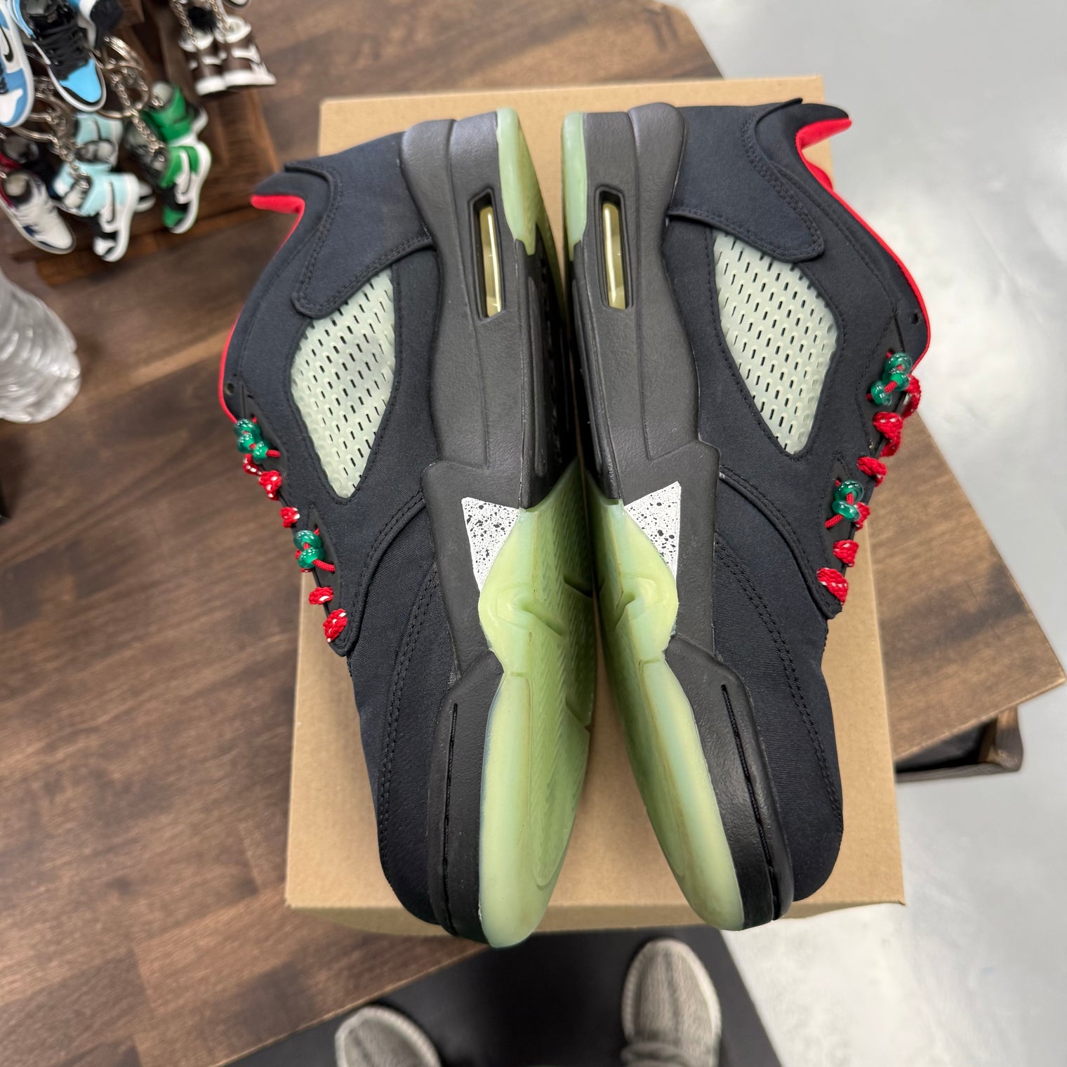 Jade Clot Jordan 5 Retro Low (USED, No Box)