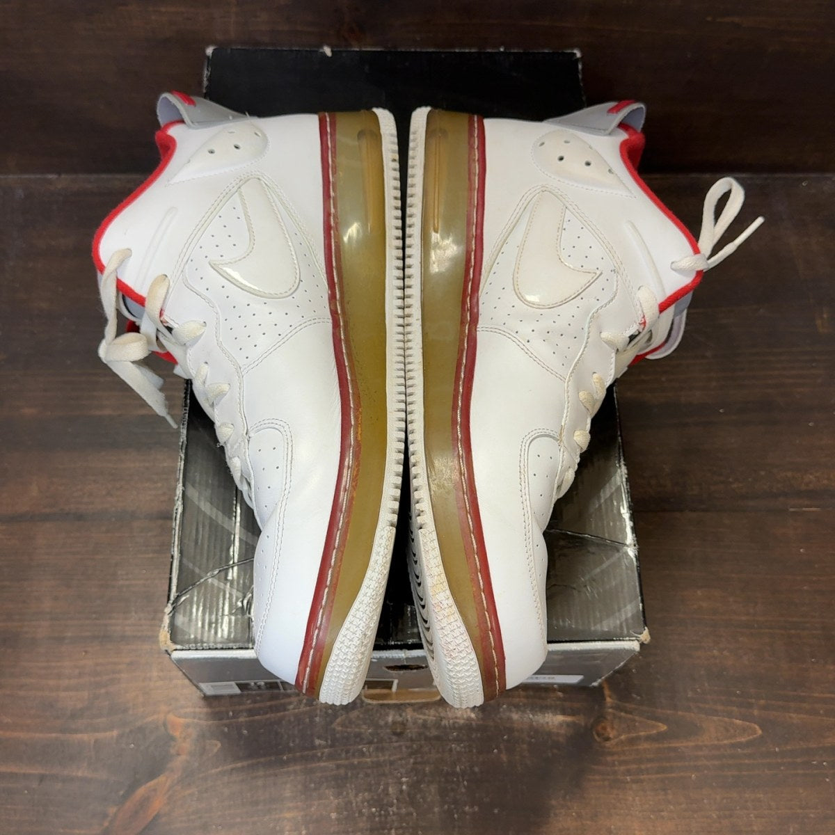 Nike Air Jordan Fusion Varsity Red Size 14 (Pre-Owned) - Image 4