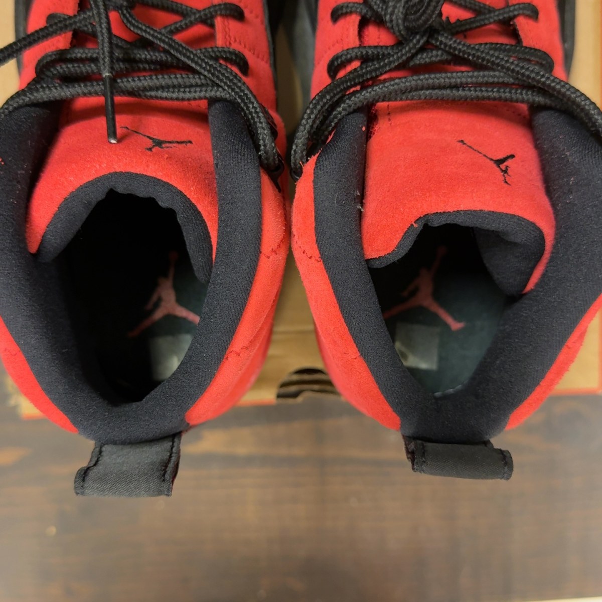 Jordan 12 Retro Reverse Flu Game Size 9.5 (Pre-Owned) - Image 6