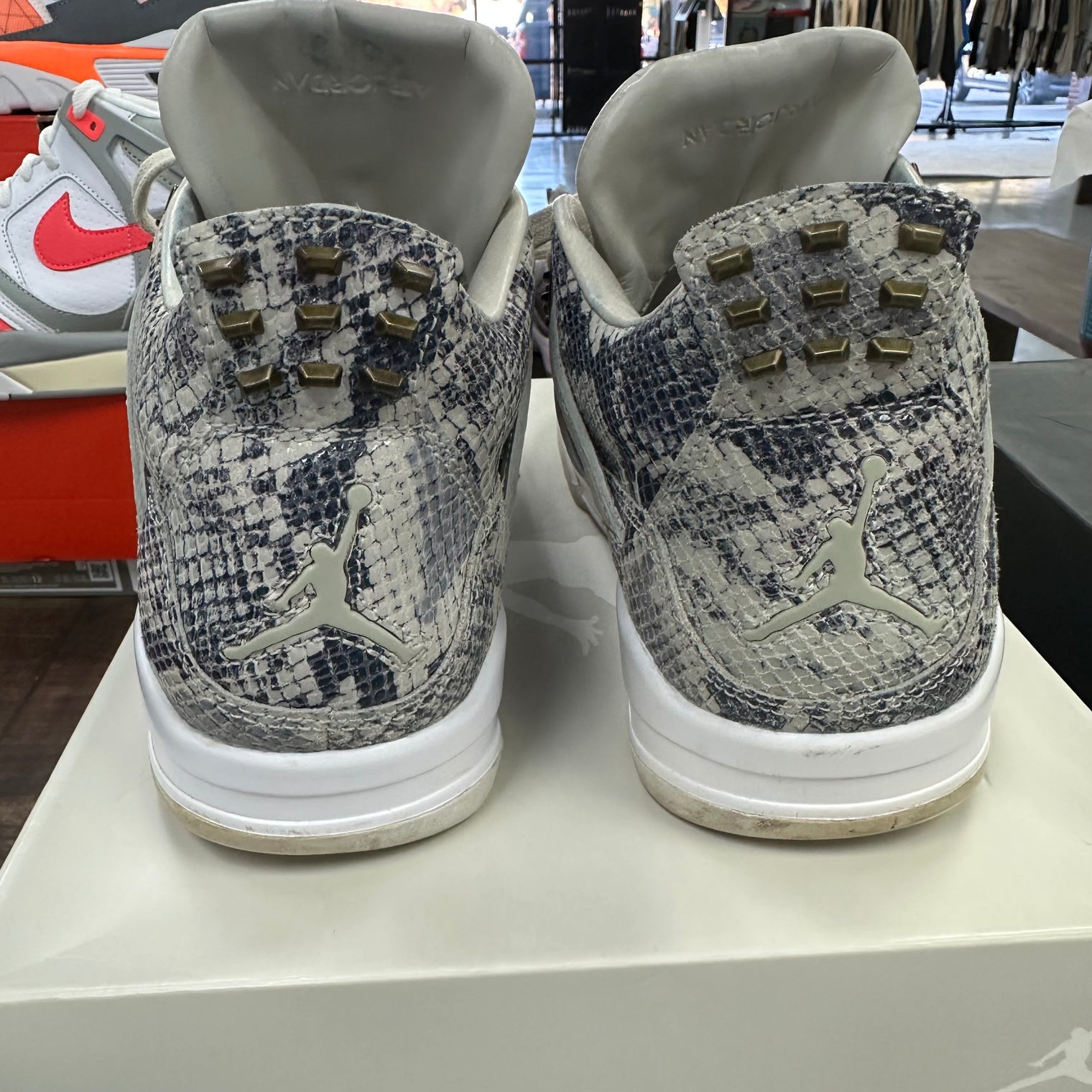Pinnacle Snakeskin Jordan 4 Retro (USED)