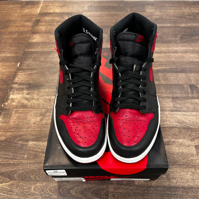 Banned Bred Jordan 1 High (USED, No insoles)