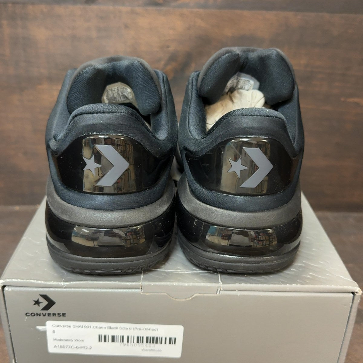 Converse SHAI 001 Charm Black Size 6 (Pre-Owned) - aux