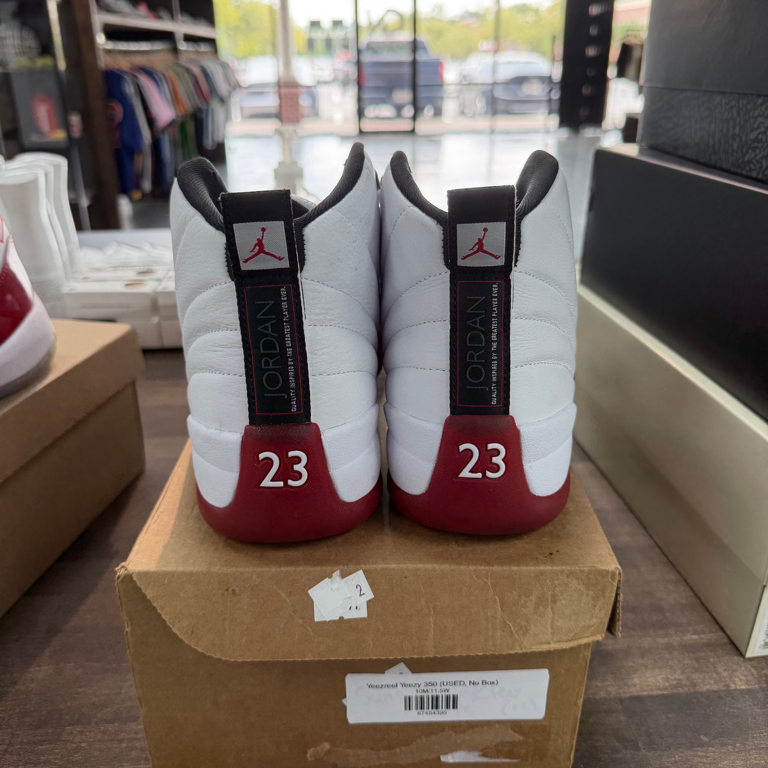 Cherry Jordan 12 Retro (Used, No Box)