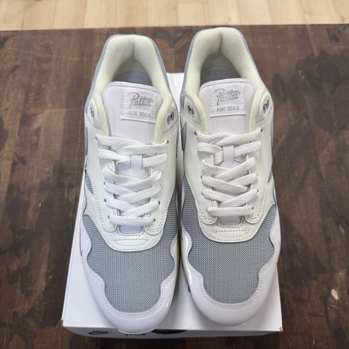 Nike Air Max 1 Patta Waves White Size 12 (Pre-Owned) - Image 2