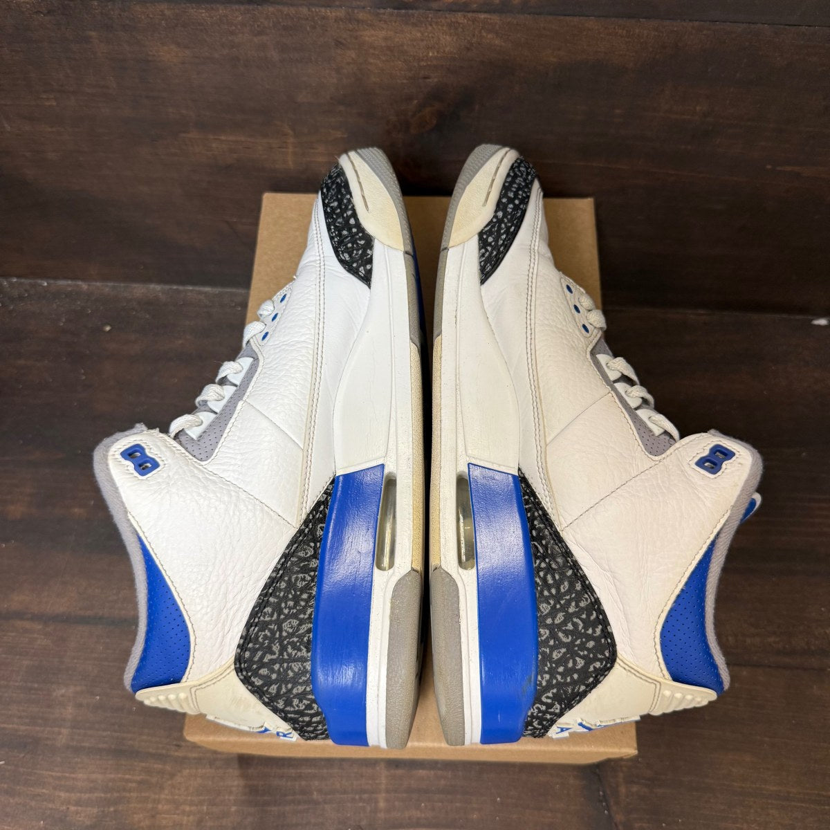 Jordan 3 Retro Racer Blue Size 11.5 (Pre-Owned) - Image 5
