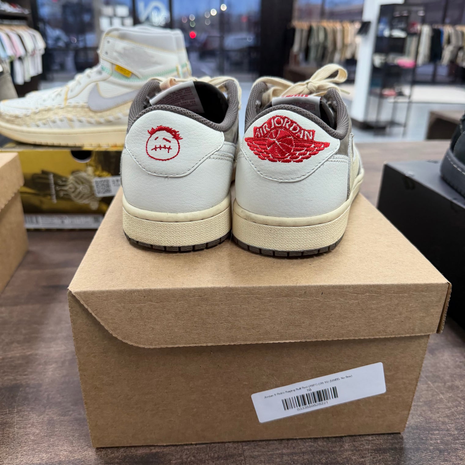 Jordan 1 Retro Low OG SP Travis Scott Reverse Mocha (US 8) (USED, No Box)