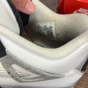 Jordan 4 Retro White Cement (2025) Size 11.5 (Pre-Owned) - Image 7