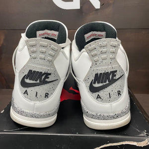 Jordan 4 Retro White Cement (2025) Size 14 (Pre-Owned) - side