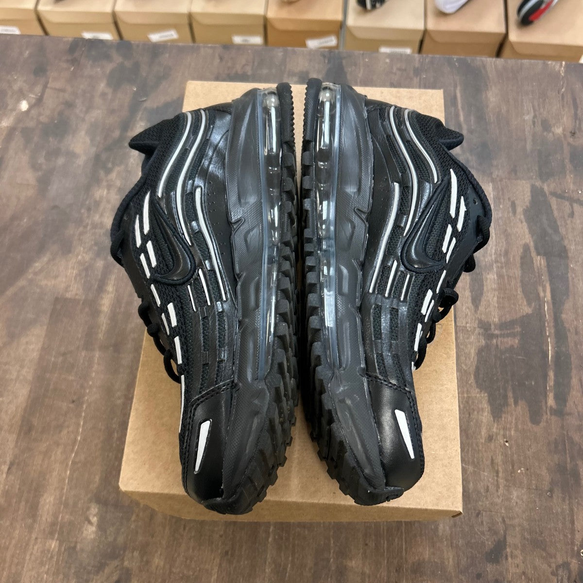 Nike Air Max TL 2.5 Black Metallic Silver Size 10 (Pre-Owned) - Image 3