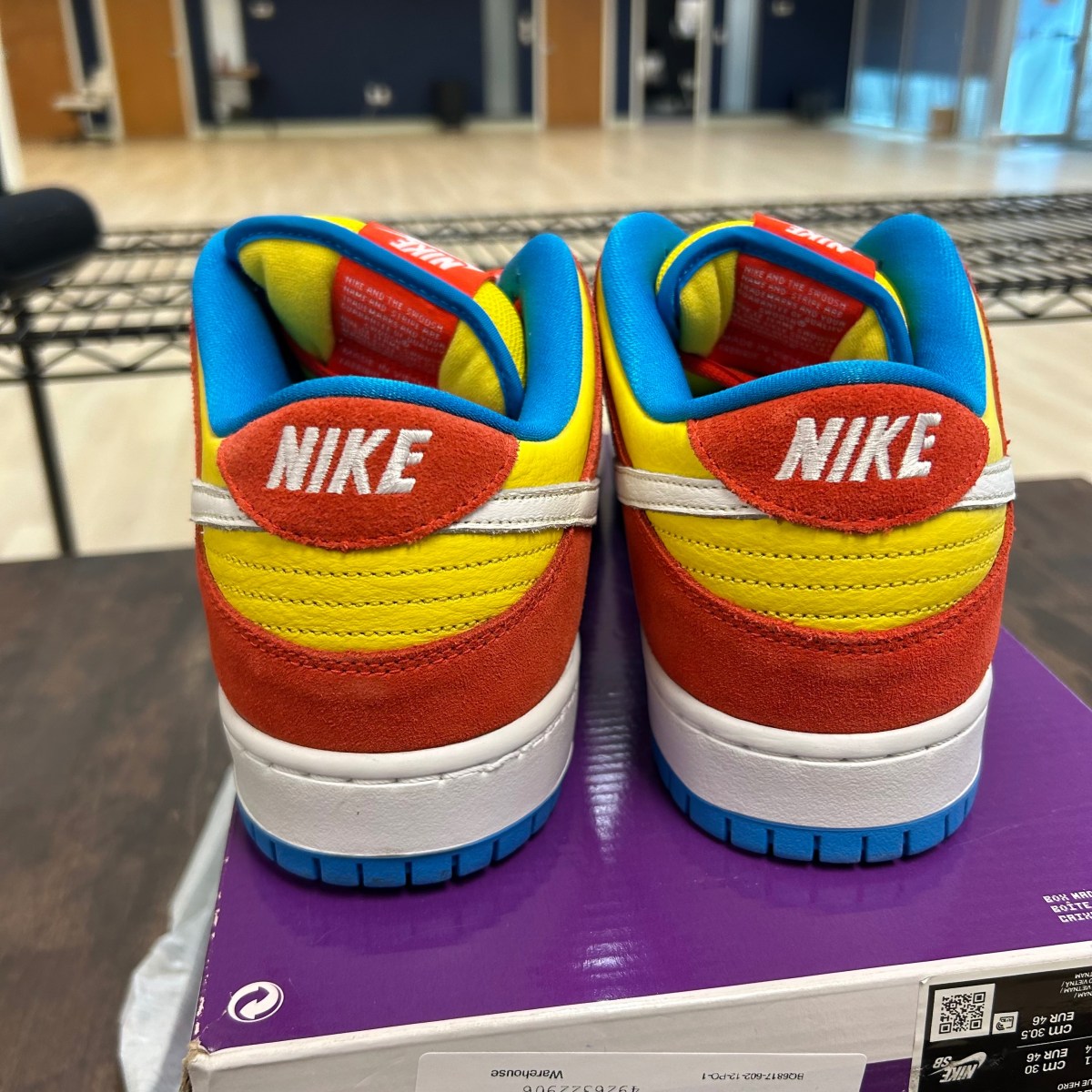 Nike SB Dunk Low Pro Bart Simpson Size 12 (Pre-Owned) - Image 4