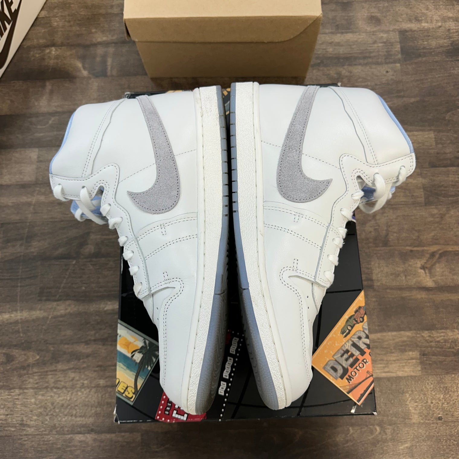 (W) Forget Me Not Nike Air Ship (USED)