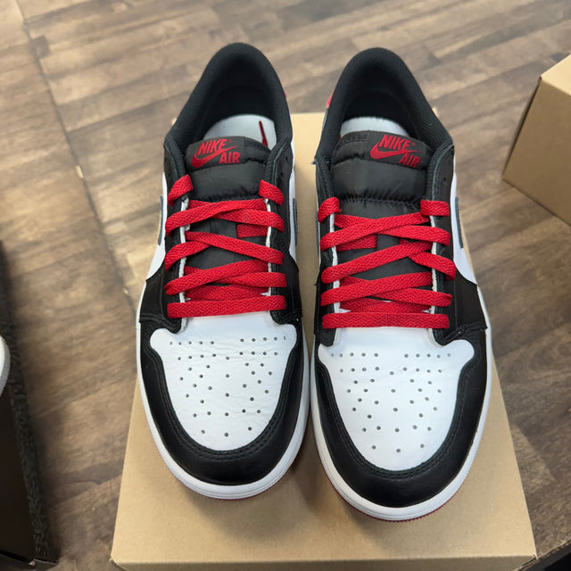 Black Toe Jordan 1 Low OG (USED, No Box)