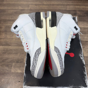 Jordan White Cement Reimagined Jordan 3 Retro (USED) Size 10.5 (Pre-Owned) - Image 5