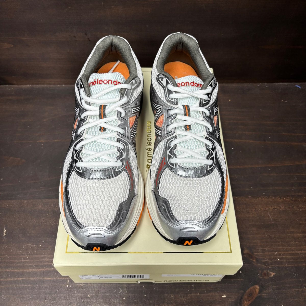 New Balance 860v2 Aimé Leon Dore White Multi-Color Size 10.5 (Pre-Owned) - side