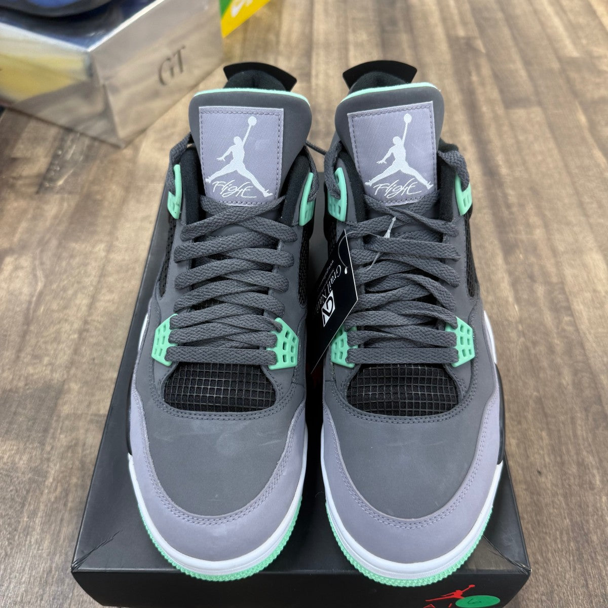 Jordan 4 Retro Green Glow - Image 5