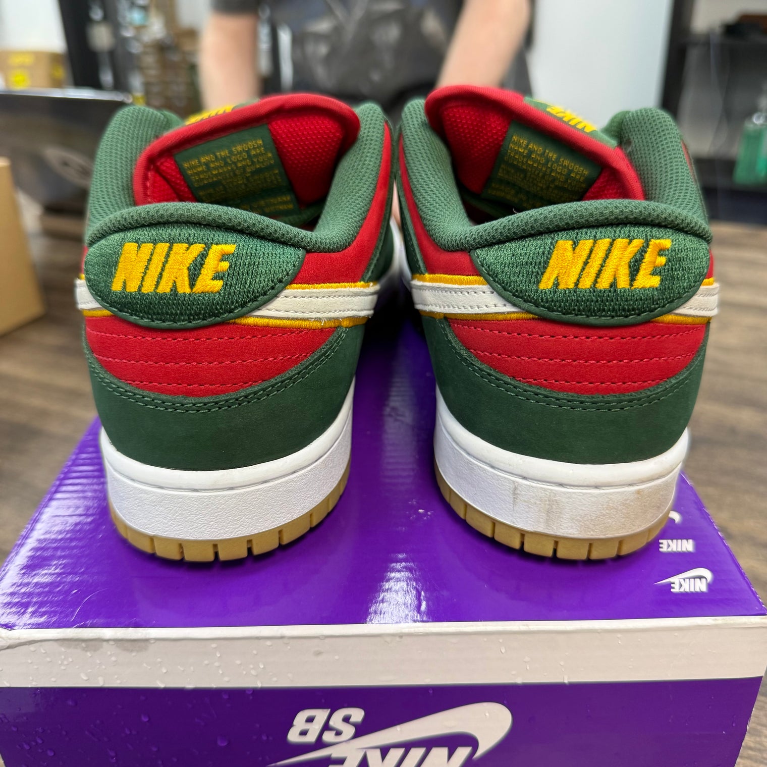 Seattle Supersonics SB Dunk Low Pro PRM (USED,No Lid)