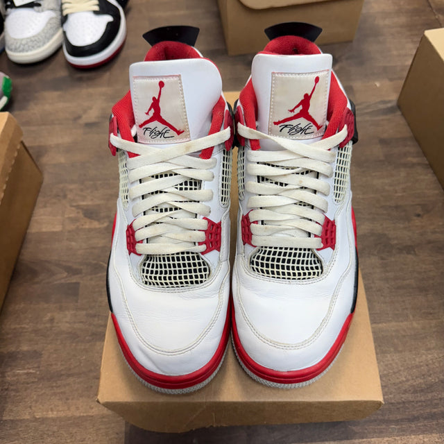Fire Red Jordan 4 (2020) (USED,No Box)