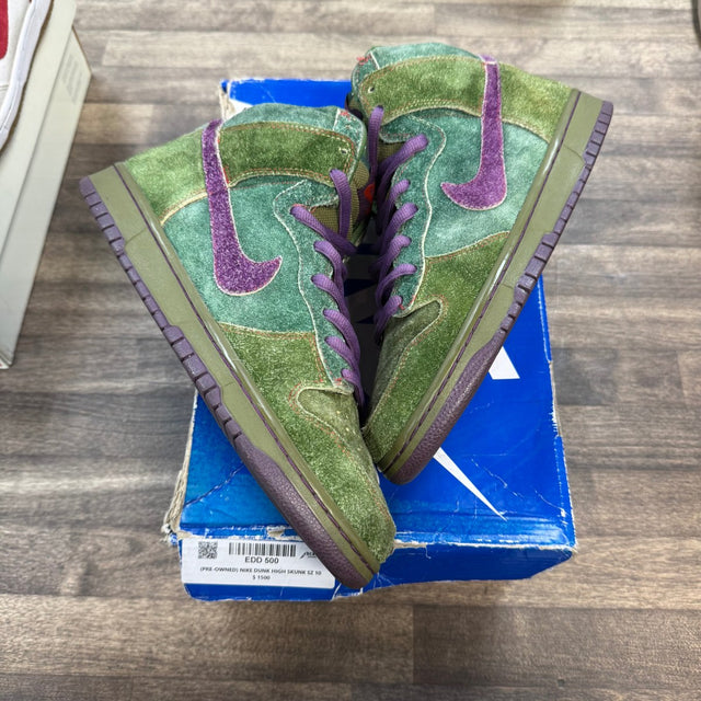 Nike SB Dunk High Skunk 420 - Image 1
