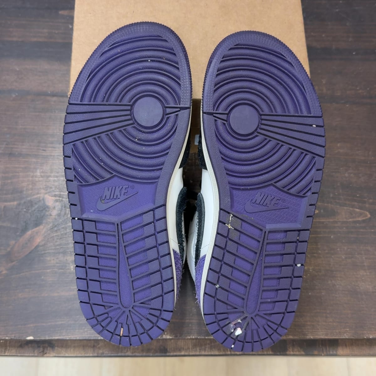 Jordan 1 Mid SE Purple Size 7.5 (Pre-Owned) - aux