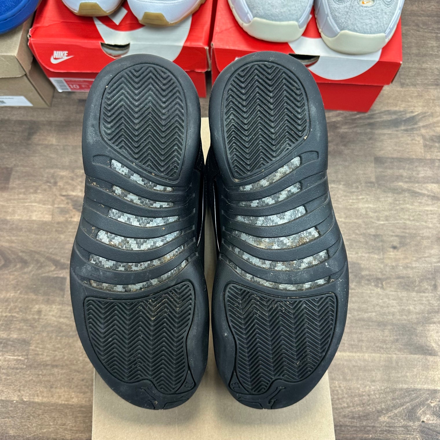 Winter Black Winterized Jordan 12 Retro (USED, No Box)