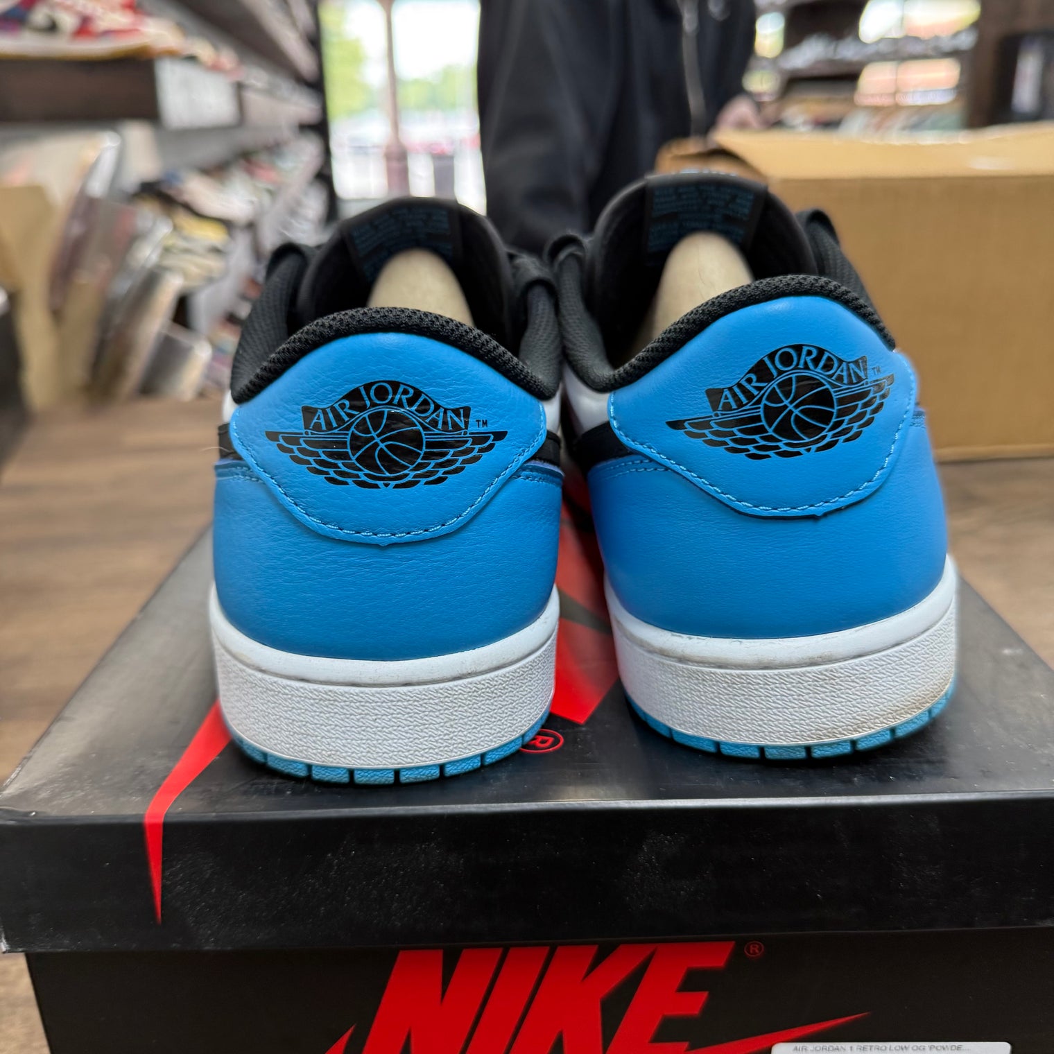 Powder Blue Jordan 1 Low OG (USED)