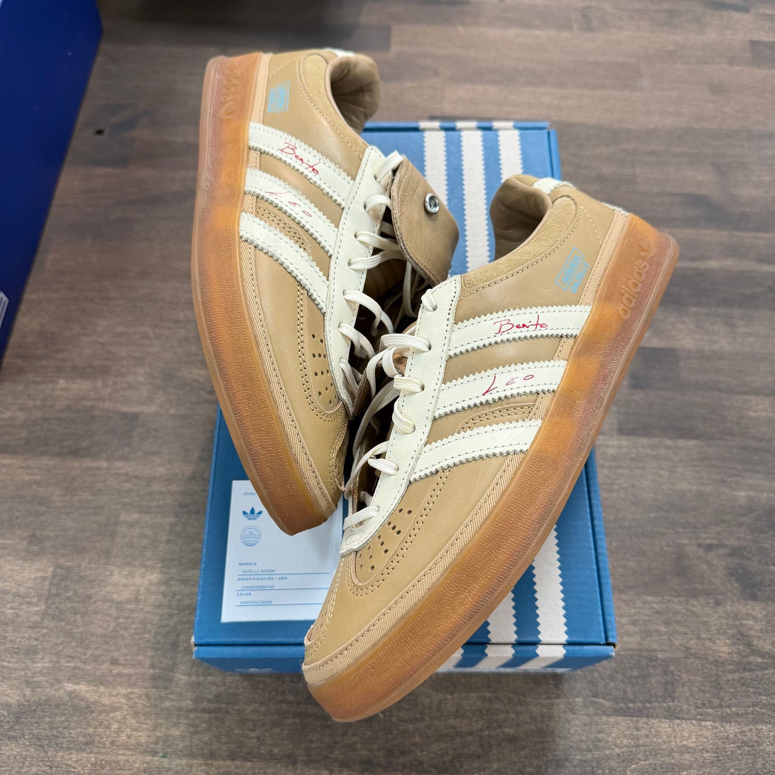 adidas Gazelle Indoor Bad Bunny Lionel Messi La Voz De Los Fans (US 8) (USED)