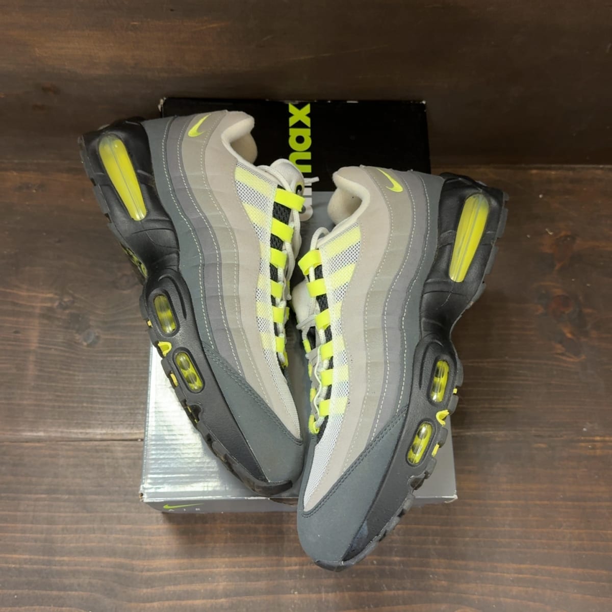 Nike Air Max 95 OG Big Bubble Neon (2026) (Women's) Size 12W (Pre-Owned) - back