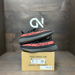 adidas Yeezy Boost 350 V2 Core Black Red - Image 2