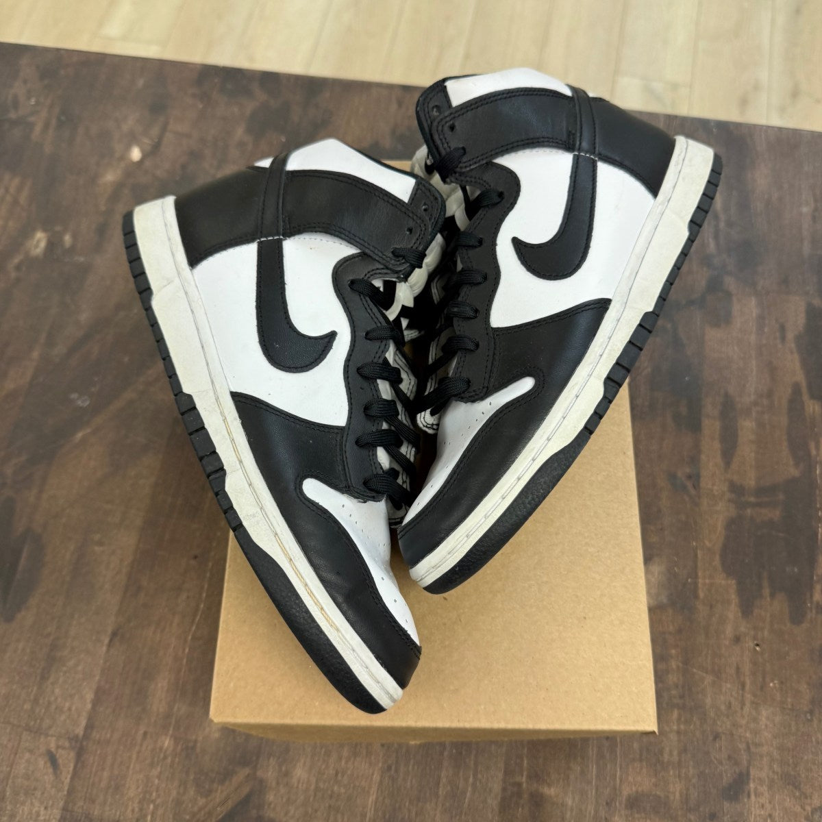 Nike Dunk High Panda Black White (2021/2024) Size 11 (Pre-Owned) - Image 1