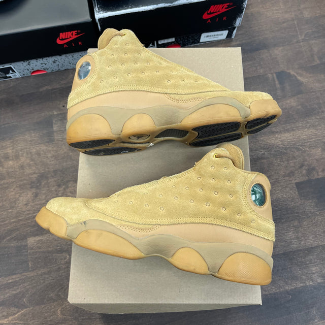 (GS) Wheat Jordan 13 (USED,NO BOX)
