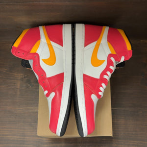 Jordan 1 Retro High OG Light Fusion Red Size 14 - Image 4
