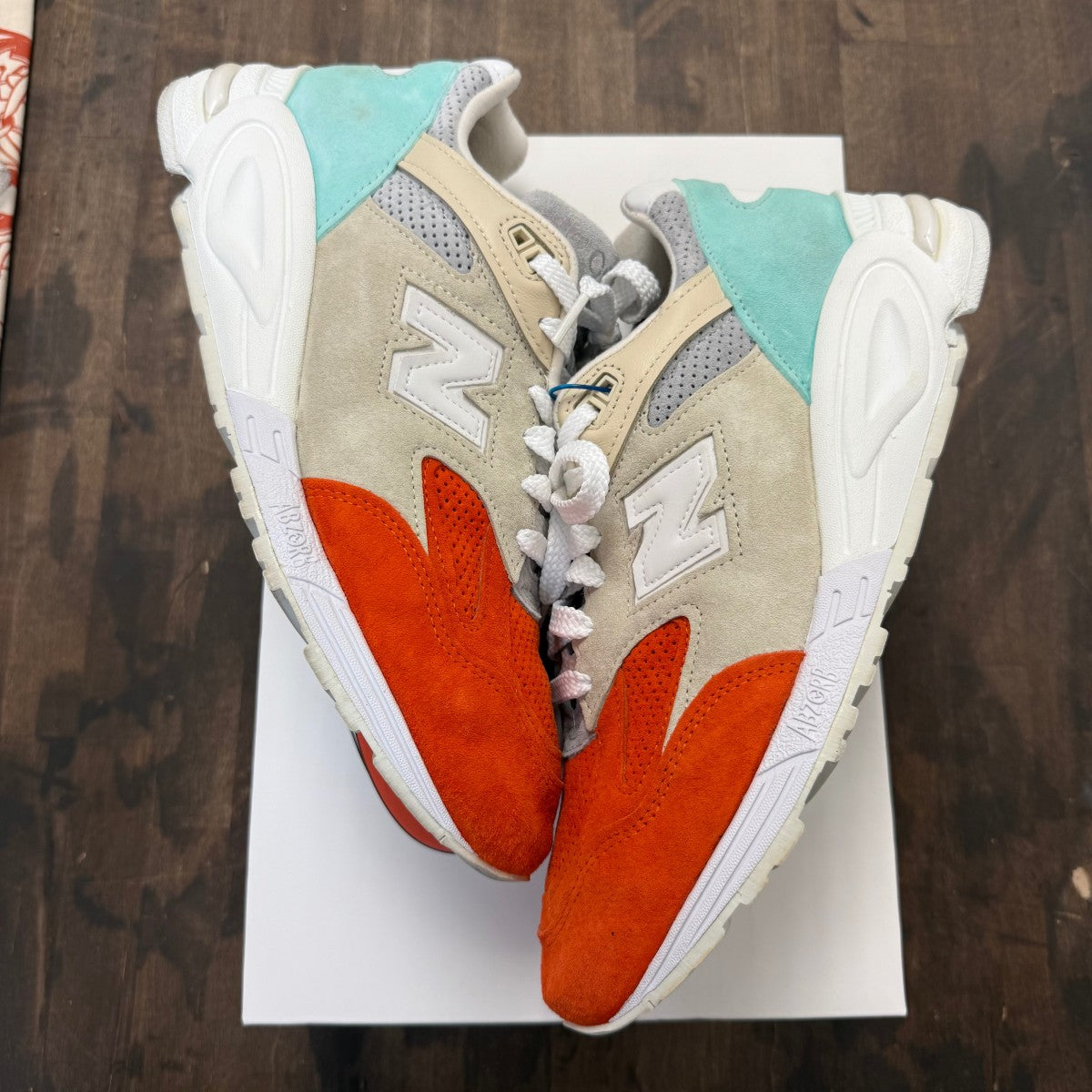 New Balance 990v2 Kith Cyclades (without Socks) Size 10 (Pre-Owned) - Image 1