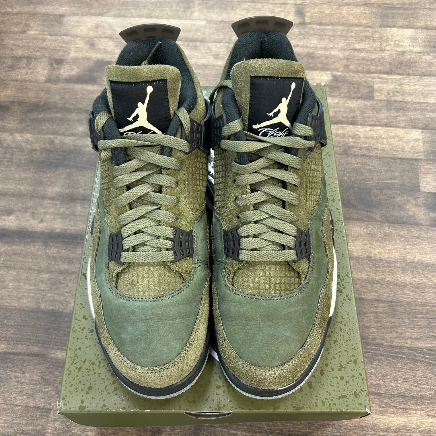 Craft Olive Jordan 4 (USED)