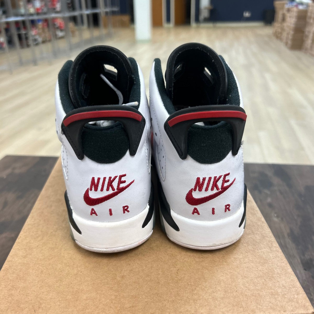 Jordan 6 Retro Carmine (2021) (GS) Size 6.5Y (Pre-Owned) - Image 4