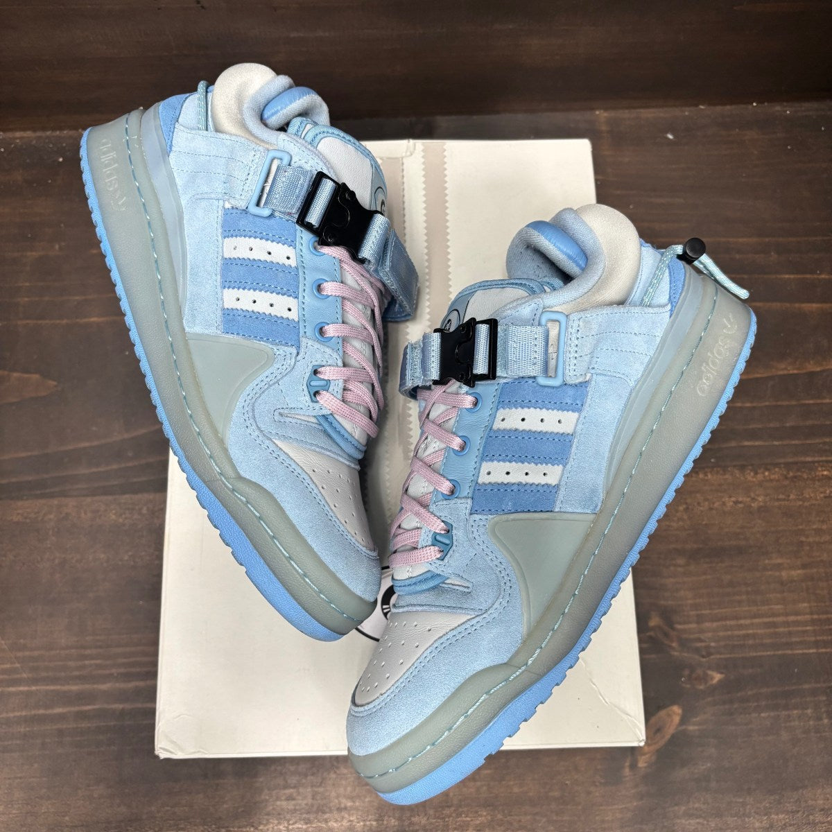 adidas Forum Buckle Low Bad Bunny Blue Tint - Image 3