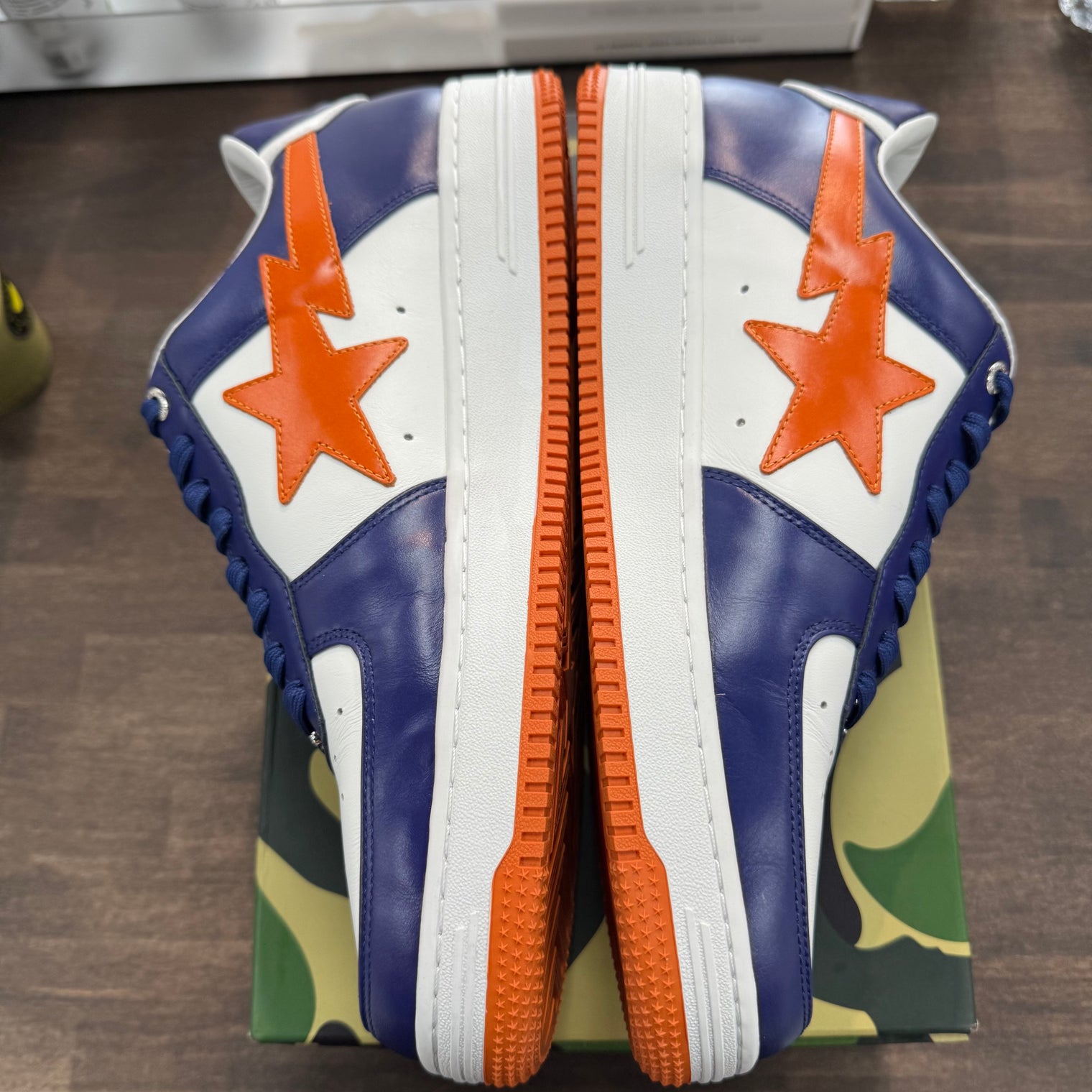 #3 M2 White Blue Orange A Bathing Ape Bape Sta (USED)