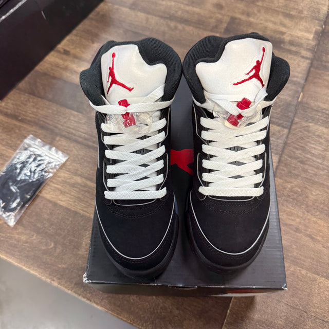 (GS) Black Metallic Jordan 5 Reimagined (Lightly Worn)