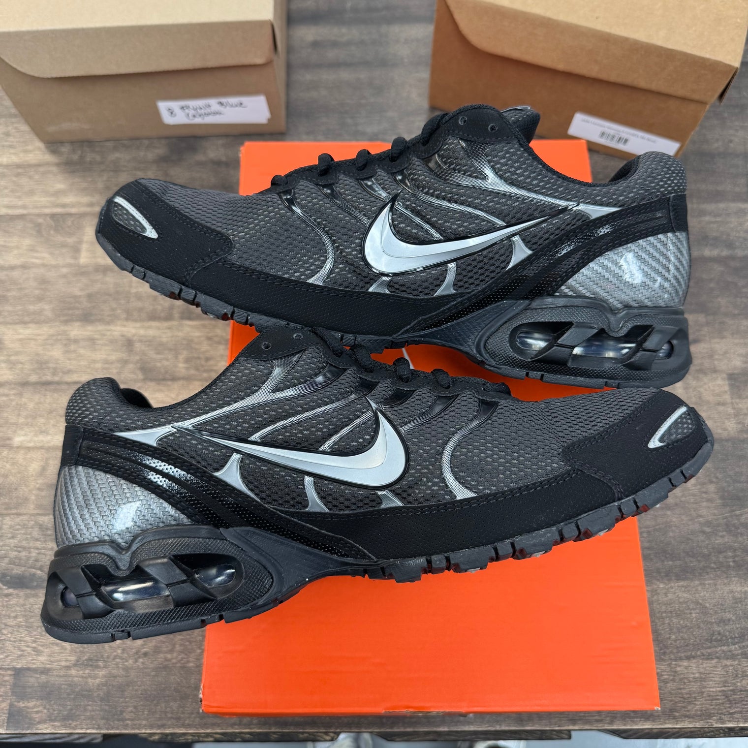 Black Silver Air Max Torch 4 (USED)