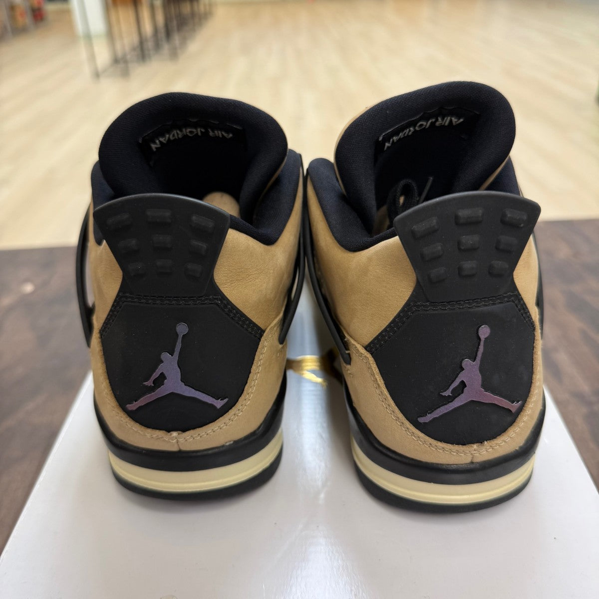 Jordan 4 Retro Fossil (Women's) - Image 5